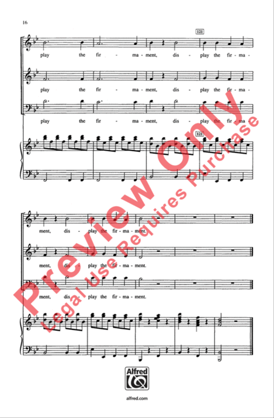 The Heavens Are Telling The Heavens Are Telling 3-Part scores gallery preview page 16