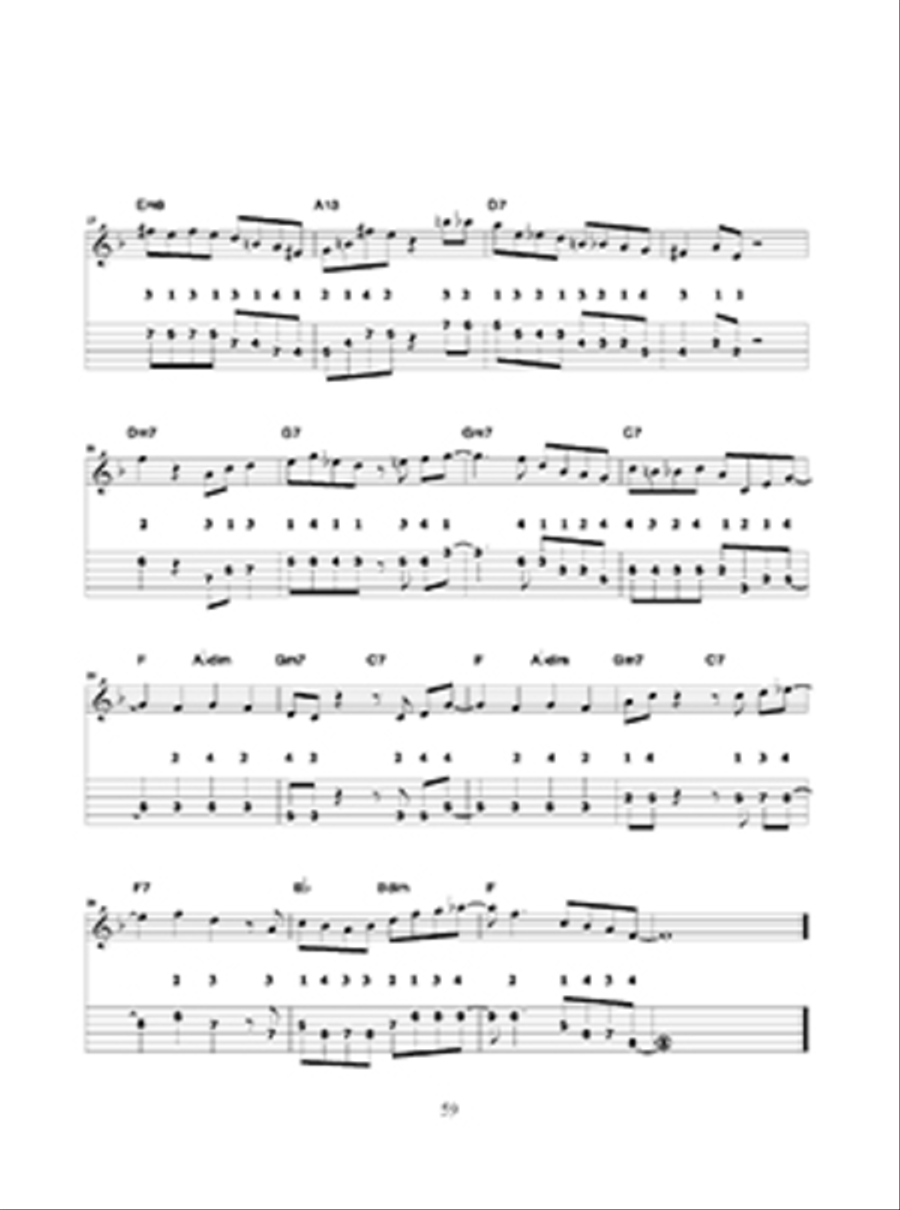 Frank Vignola's Complete Rhythm Changes Play-Along for Guitar Electric Guitar scores gallery preview page 3