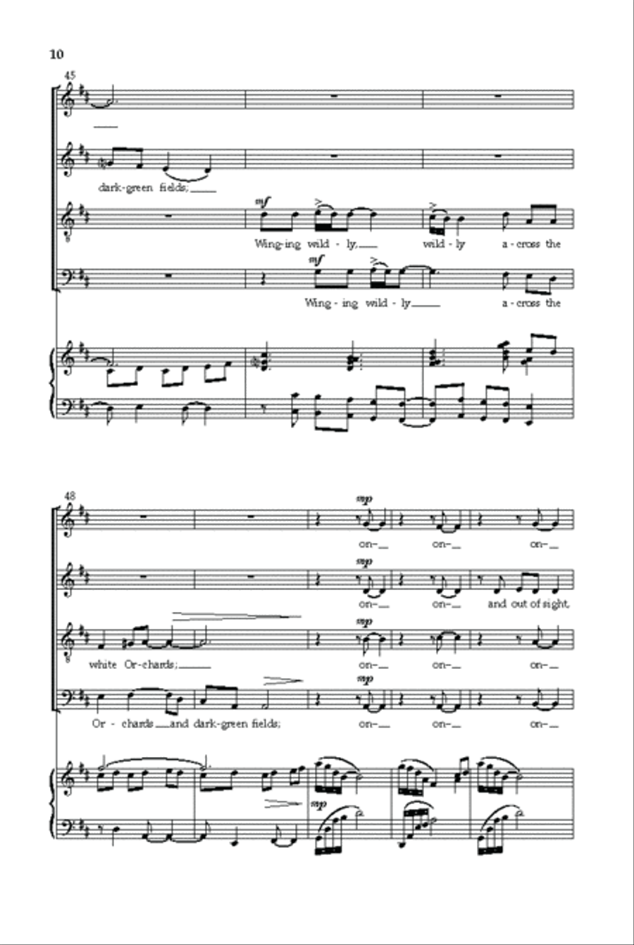 Armistice 1918 - SATB Divisi scores gallery preview page 9