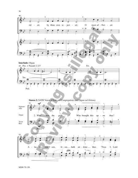 Love Unknown: A Festival of Passion Readings and Hymns (Choral Score) image number null