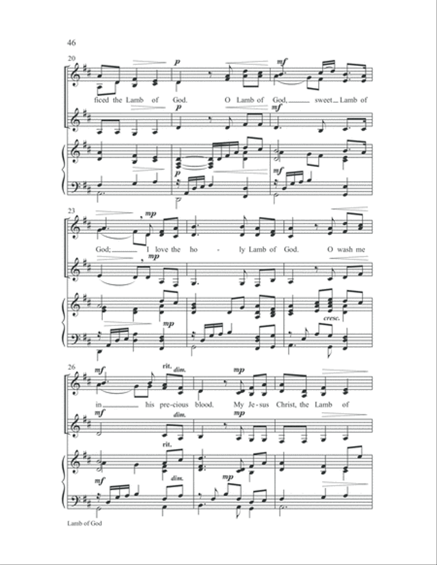 Women in Song 4 Women in Song 4 SSA scores gallery preview page 48
