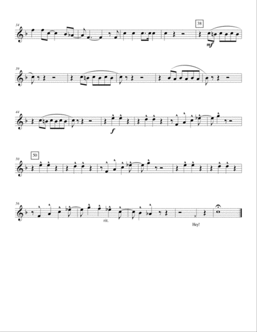 I Got You (I Feel Good) Brass Ensemble scores gallery preview page 2