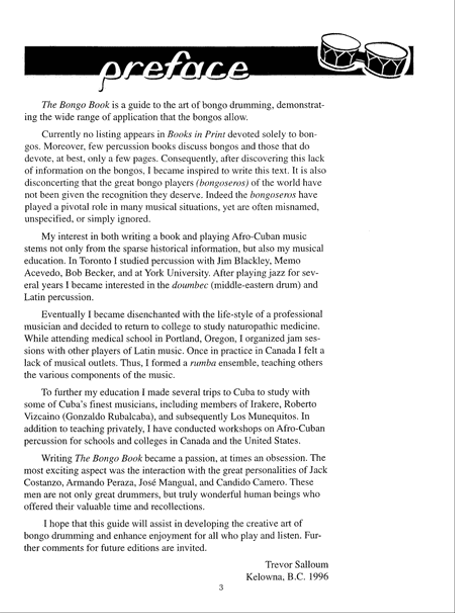 The Bongo Book Percussion scores gallery preview page 5