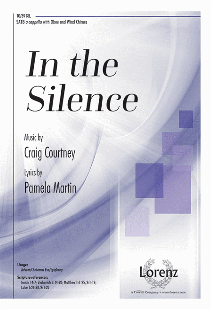 In the Silence In the Silence 4-Part scores gallery preview page 1