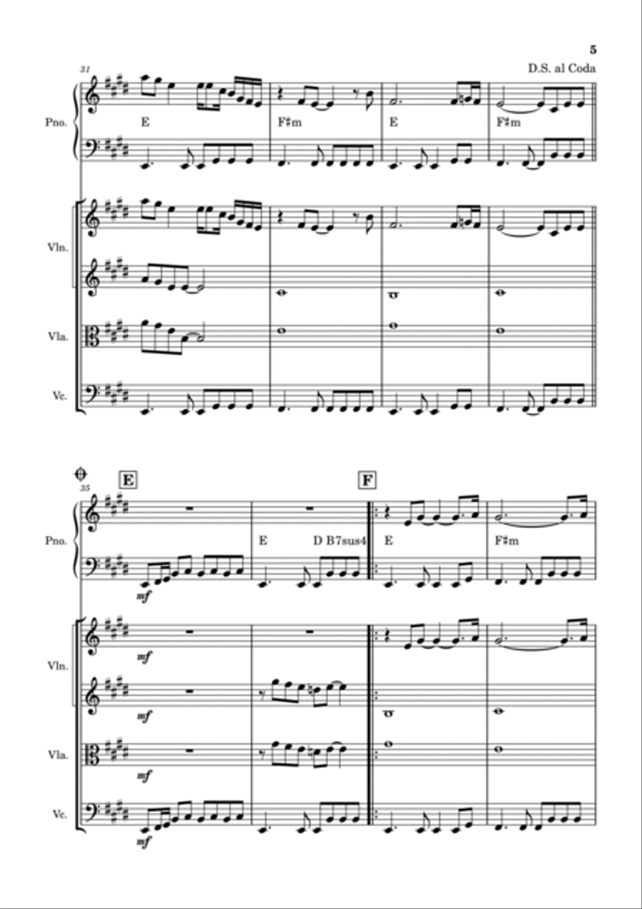 Cruisin' Cruisin' String Quartet scores gallery preview page 5