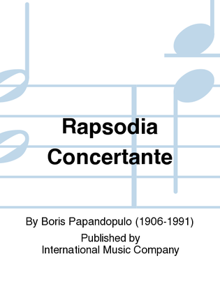 Book cover for Rapsodia Concertante