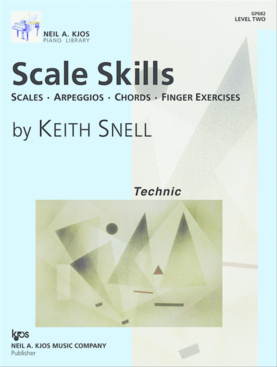 Scale Skills Level, 2 by Keith Snell Piano Method - Sheet Music