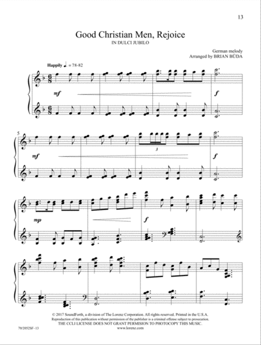 The Day of Celebration The Day of Celebration Piano Solo scores gallery preview page 6