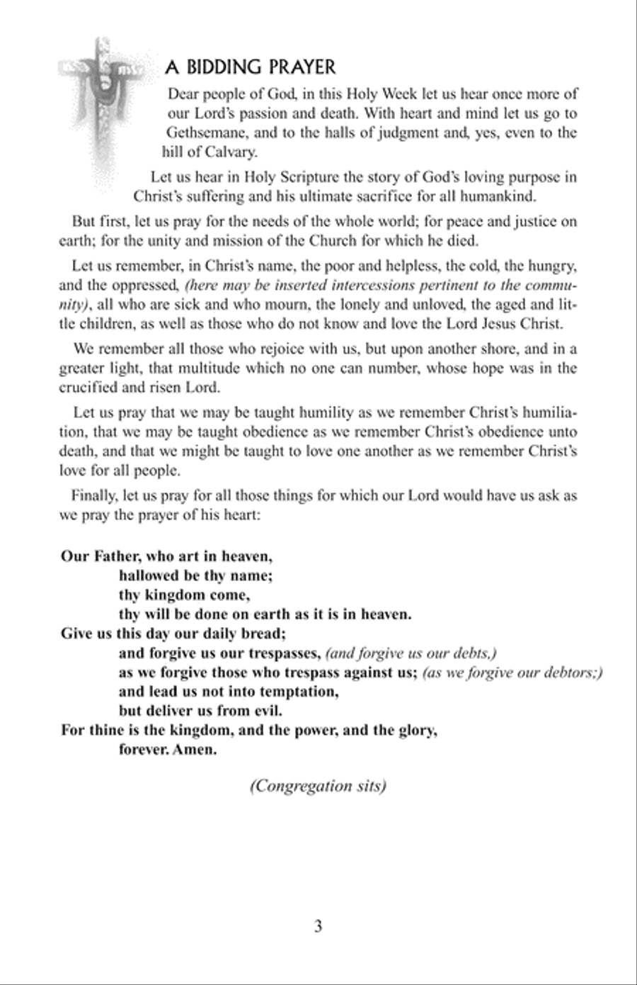 Tenebrae: A Service of Darkness Choir scores gallery preview page 3