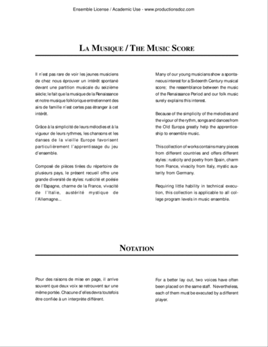 Musique d'ensemble pour guitares, vol. 2 Guitar Ensemble scores gallery preview page 3