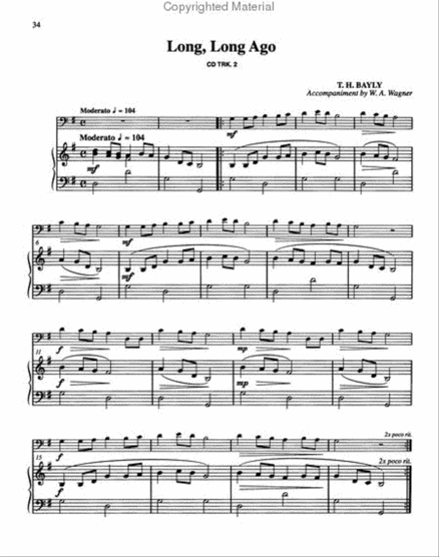Progressive Repertoire Double Bass scores gallery preview page 2
