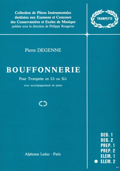 Bouffonnerie - Trompette Ut et Piano