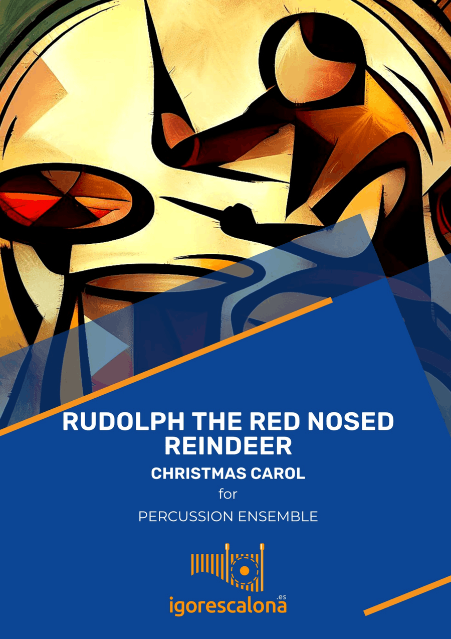 Rudolph The Red-nosed Reindeer Percussion Ensemble scores gallery preview page 1