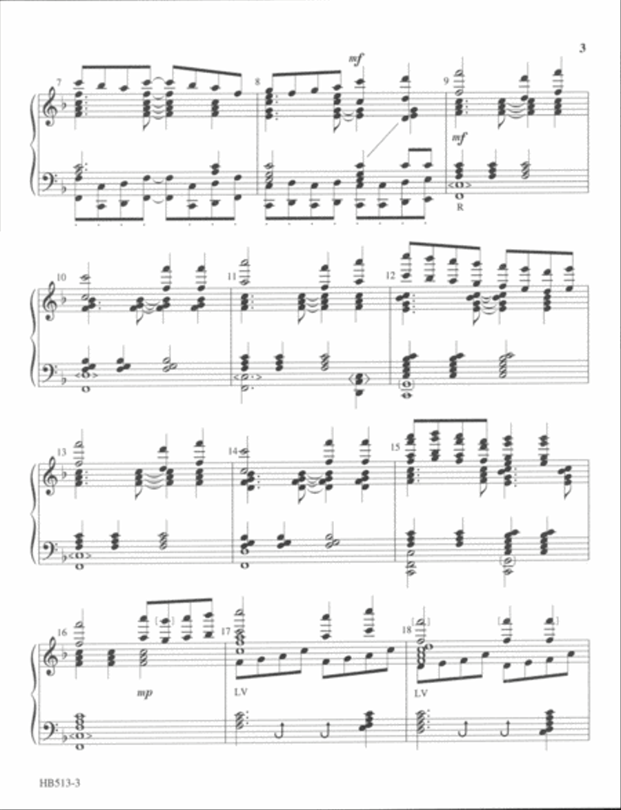 How Firm a Foundation - Childers 5-Octaves scores gallery preview page 3