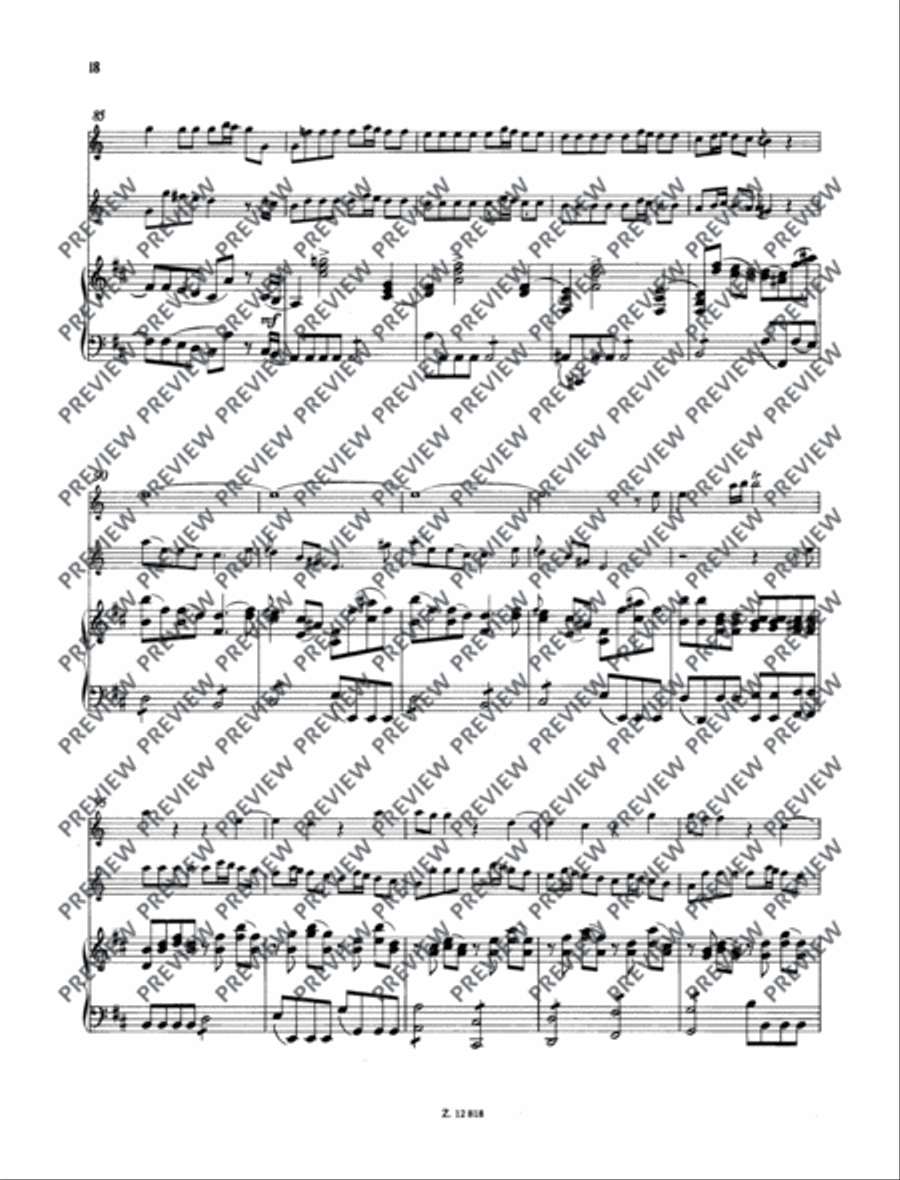 Concertino D major Concertino D major Piano scores gallery preview page 19