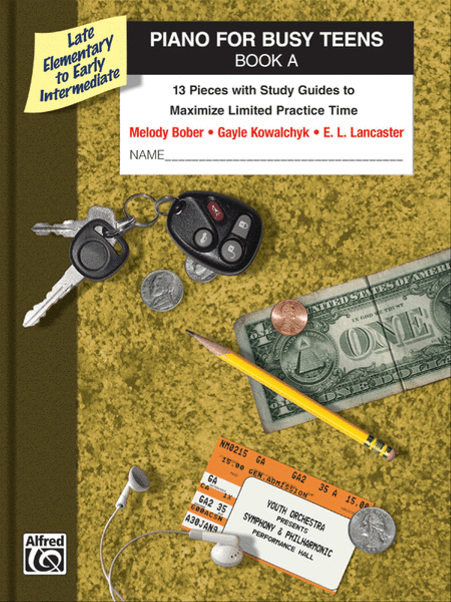 Piano for Busy Teens Easy Piano scores gallery preview page 1