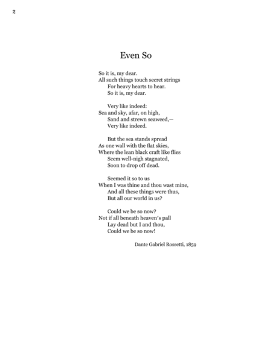 Even So Even So Voice scores gallery preview page 2