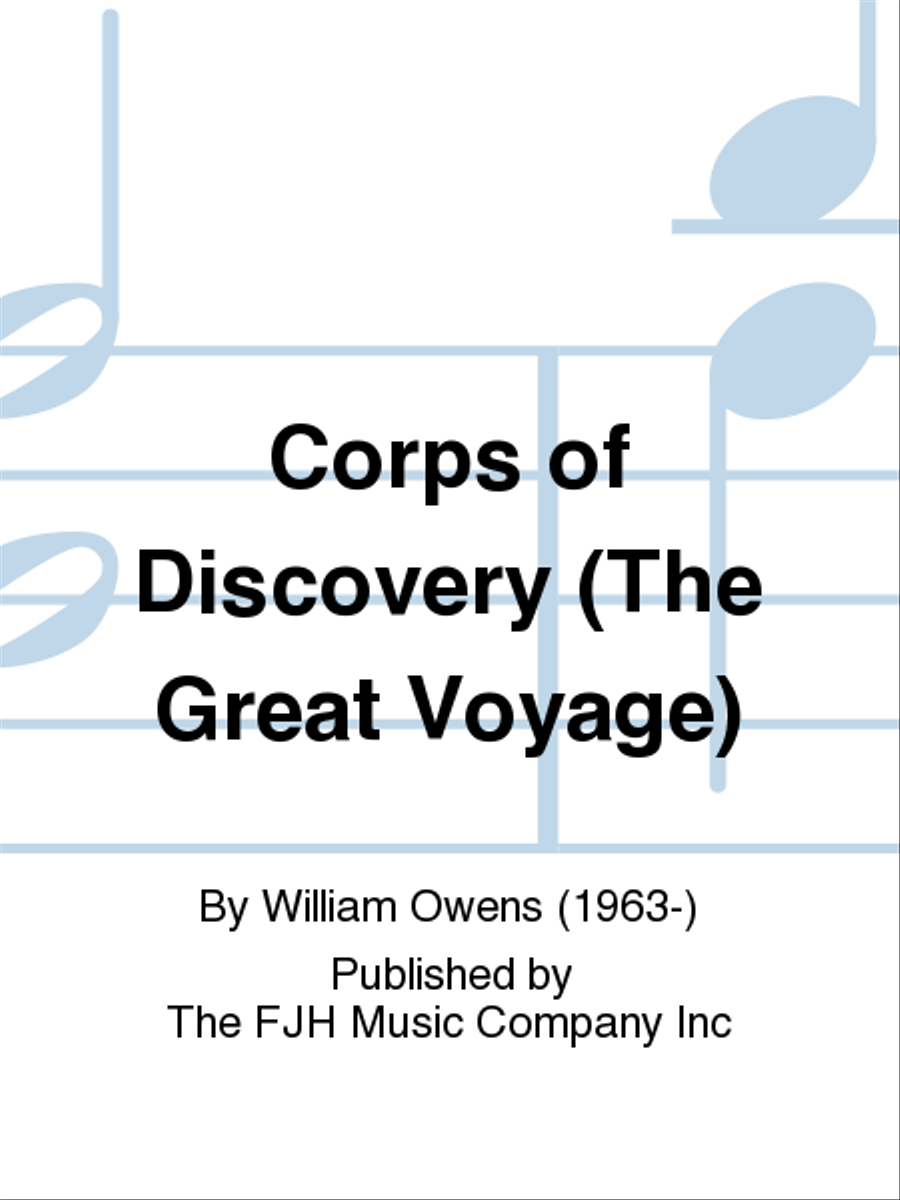 Corps of Discovery Concert Band scores gallery preview page 1
