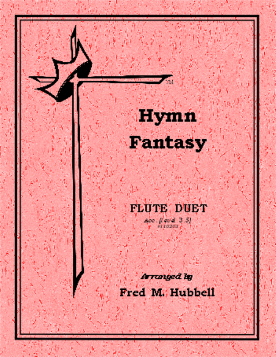 Hymn Fantasy (acc) Flute Duet scores gallery preview page 1