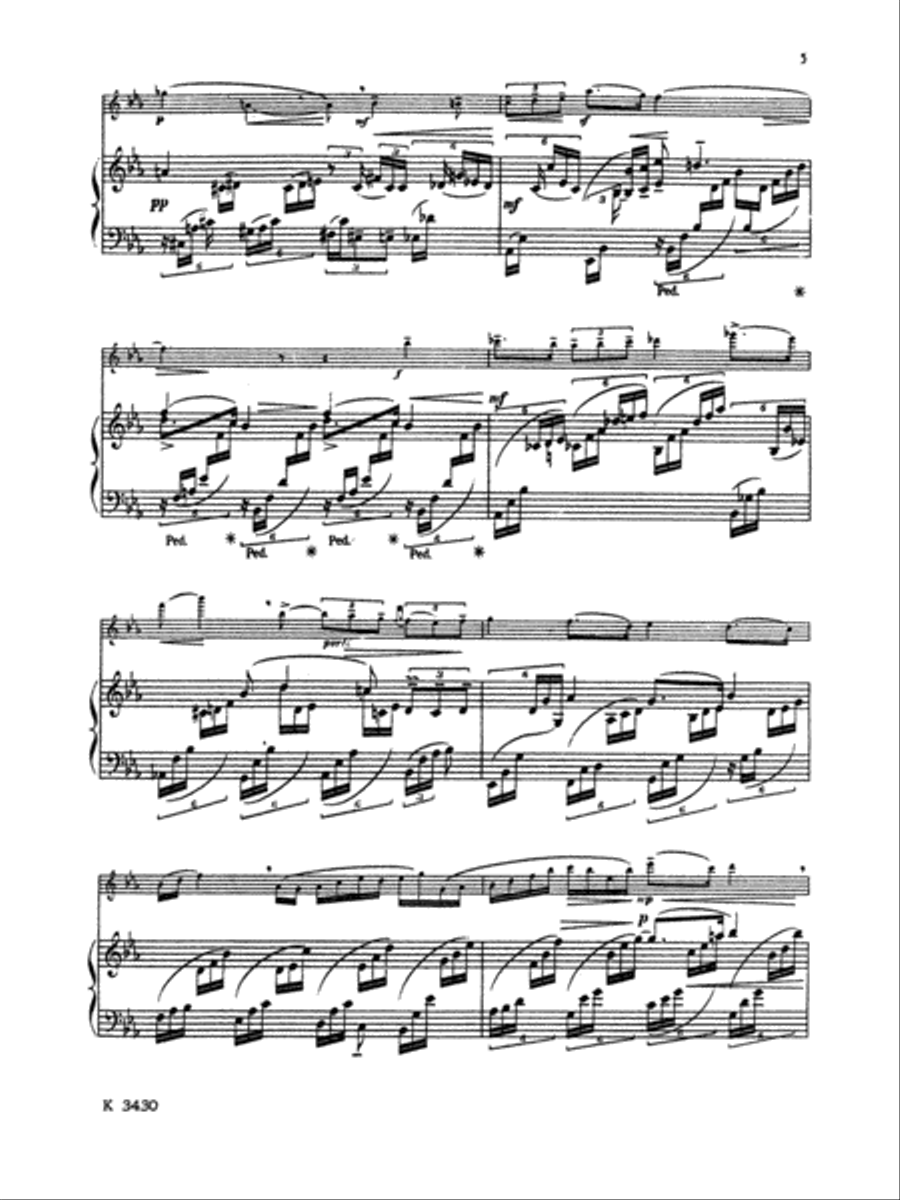 Enesco: Cantabile and Presto Part scores gallery preview page 5