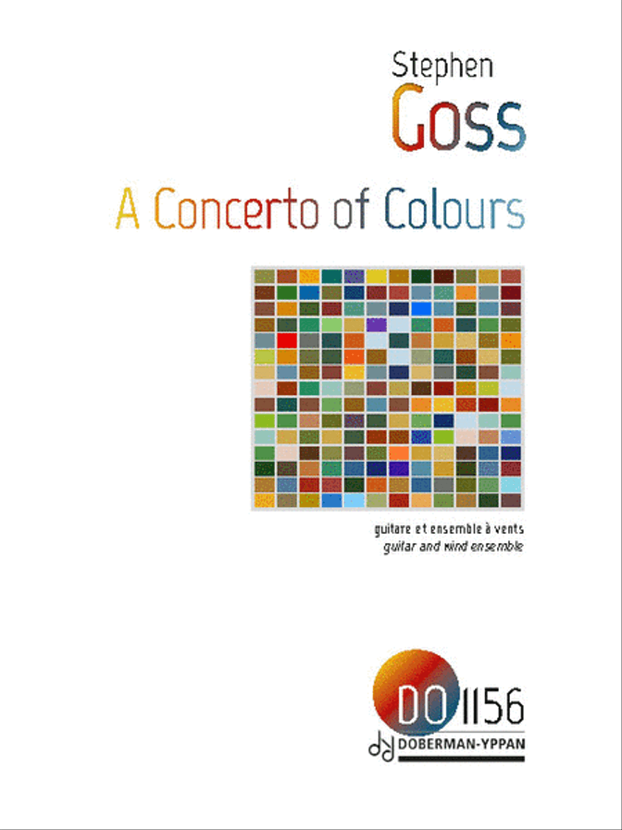 A Concerto of Colours Classical Guitar scores gallery preview page 1