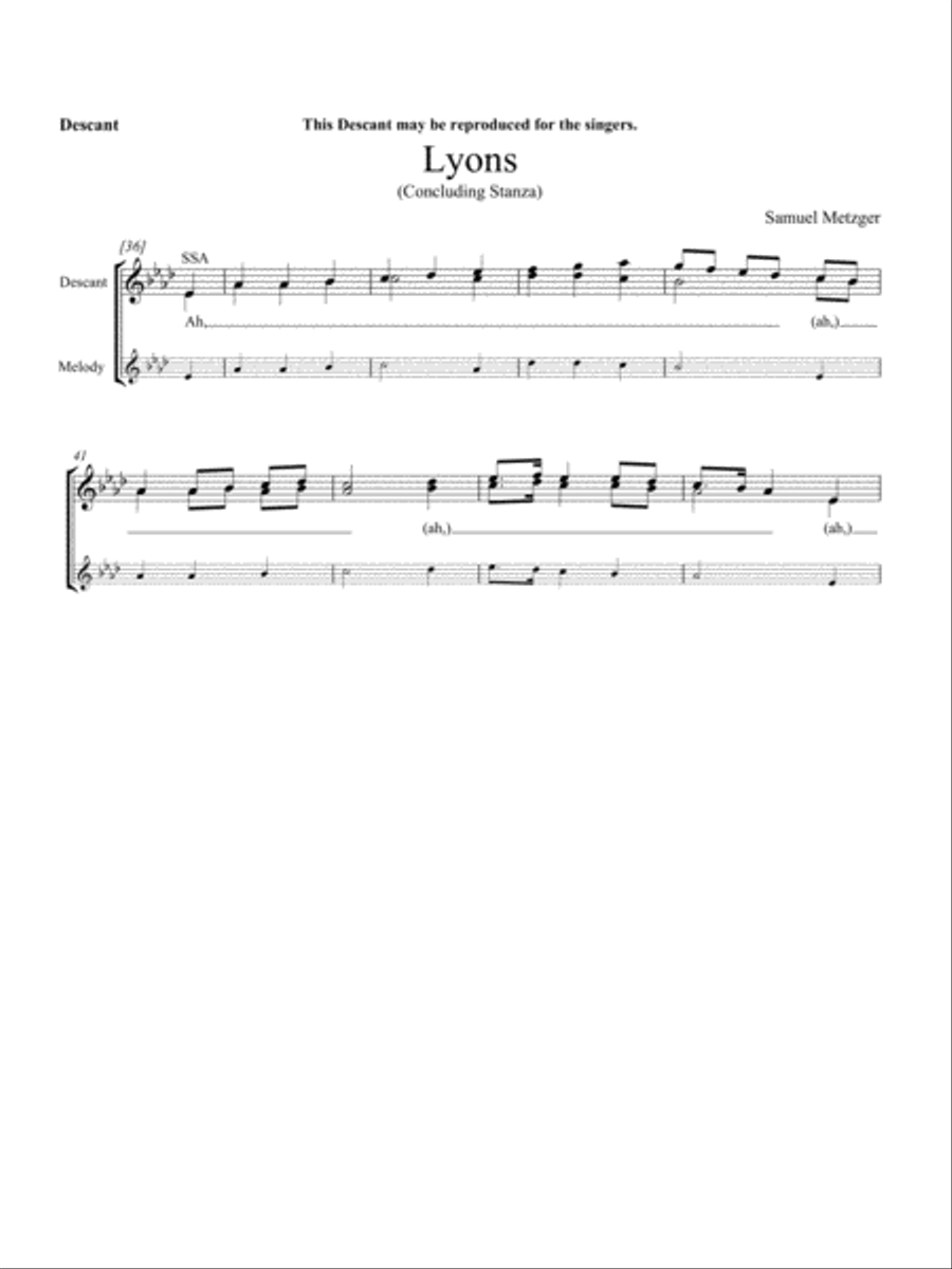 The Coral Ridge Festival Hymn Collection, Volume I Voice scores gallery preview page 15