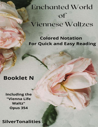 The Enchanted World of Viennese Waltzes for Easiest Piano Booklet N