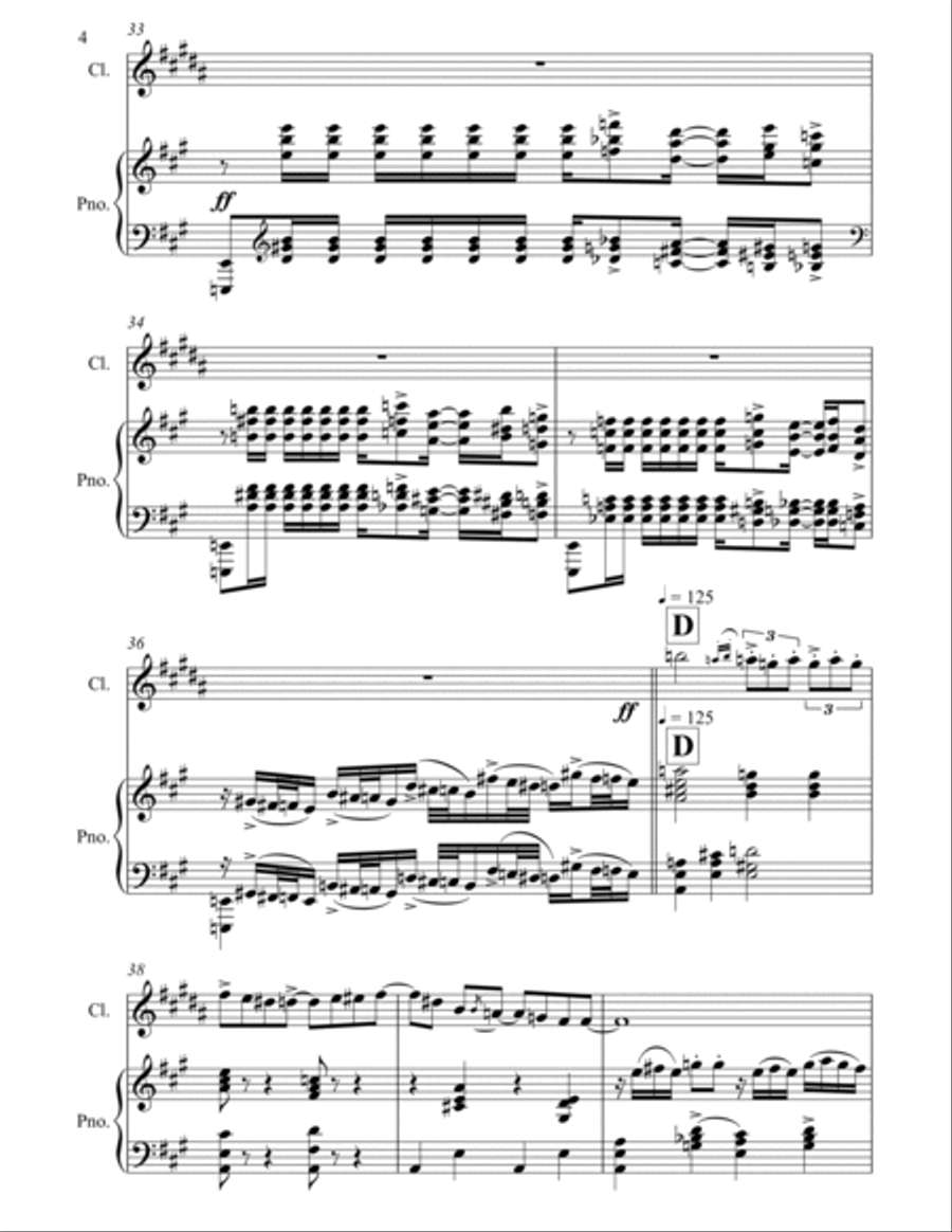 Rhapsody in Blue Rhapsody in Blue Clarinet Solo scores gallery preview page 5