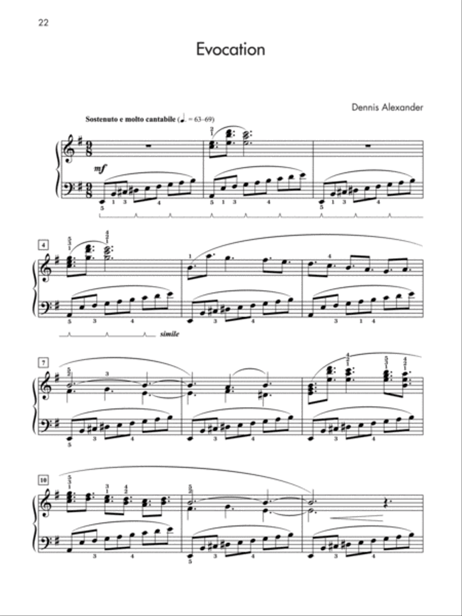 Especially in Romantic Style, Book 3 Piano Solo scores gallery preview page 9