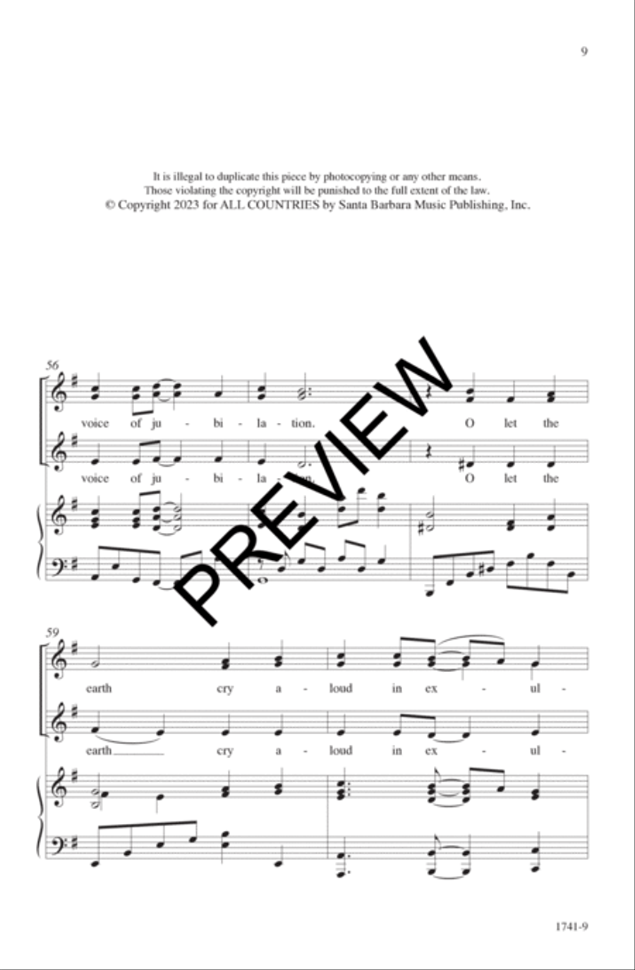 Gaudeamus Hodie Gaudeamus Hodie SSA scores gallery preview page 10