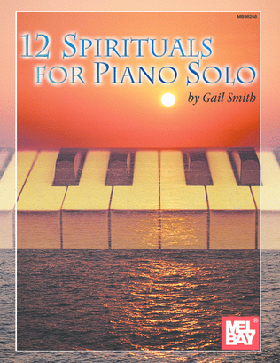 Book cover for 12 Spirituals for Piano Solo