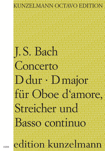 Concerto for oboe d'amore in D major