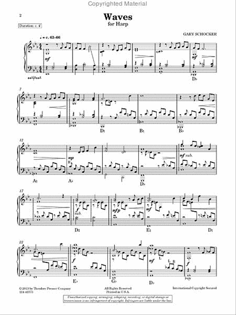 Waves Chamber Music scores gallery preview page 2