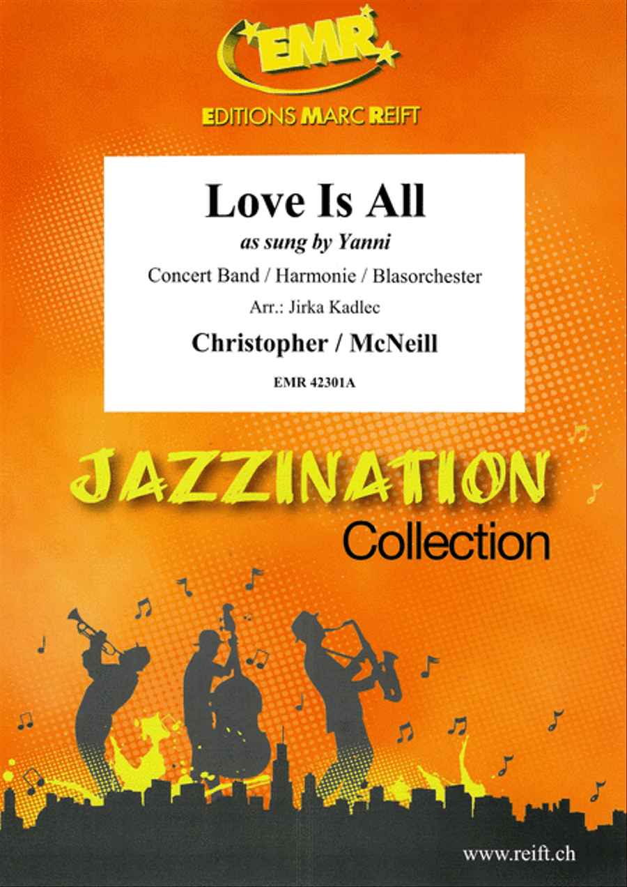 Love Is All Love Is All Concert Band scores gallery preview page 1