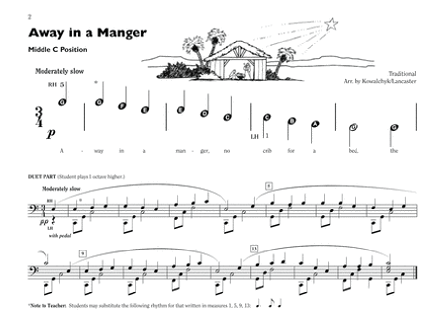 Christmas Carol Activity Book Easy Piano scores gallery preview page 3