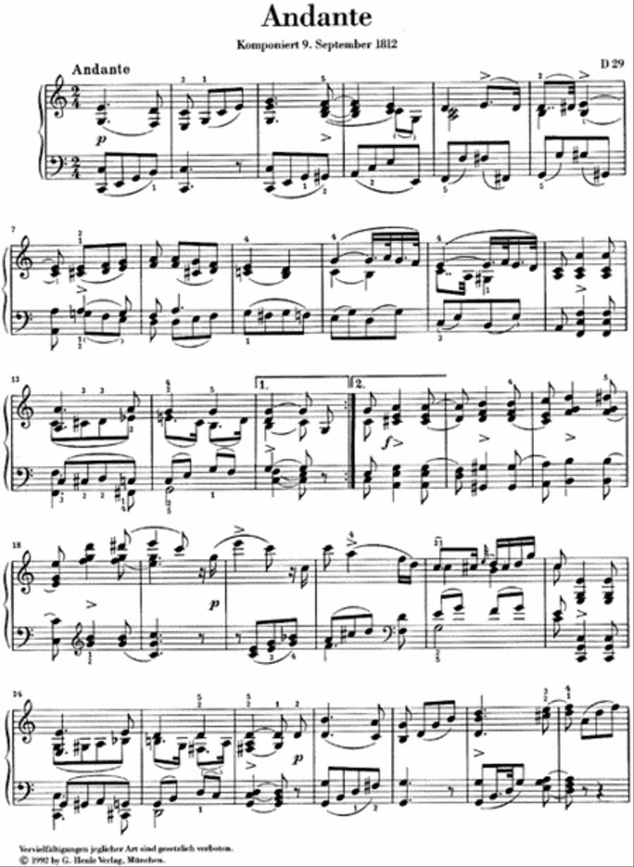 Piano Pieces – Piano Variations