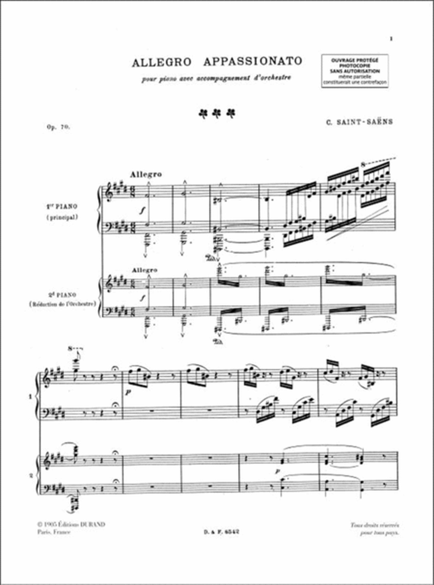 Allegro Appassionato Op. 70