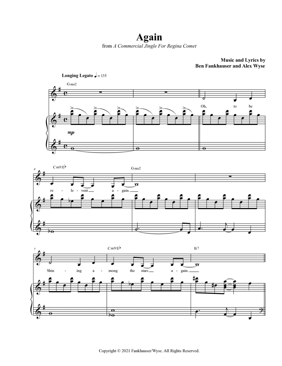 Again Voice scores gallery preview page 1