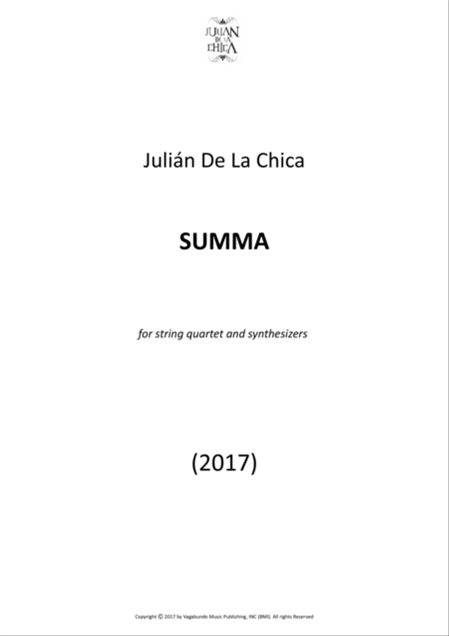De La Chica: Summa Score and Parts scores gallery preview page 2