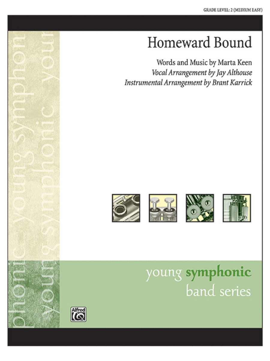 Homeward Bound Concert Band scores gallery preview page 1