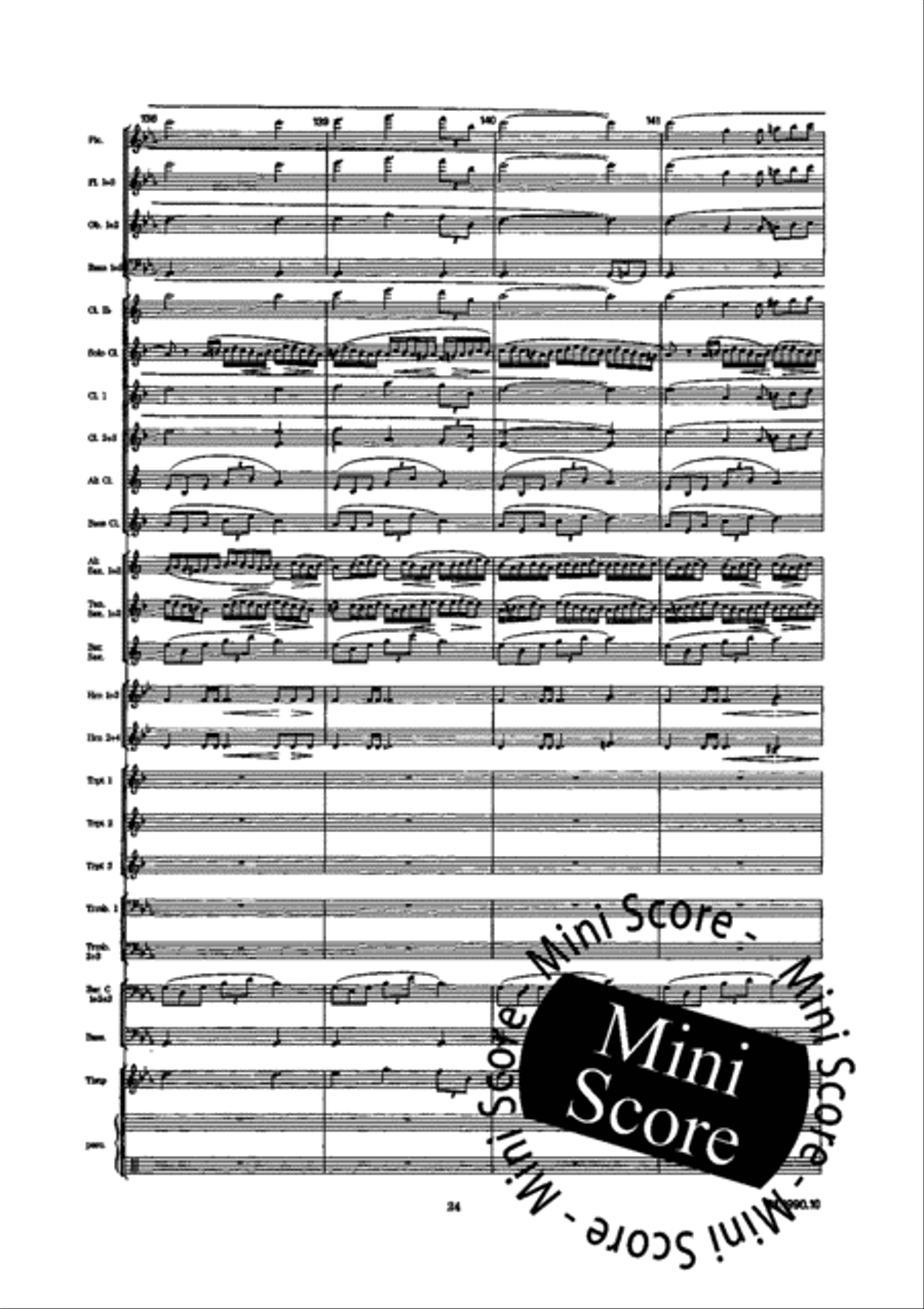 Wald Sinfonie Wald Sinfonie Concert Band scores gallery preview page 32