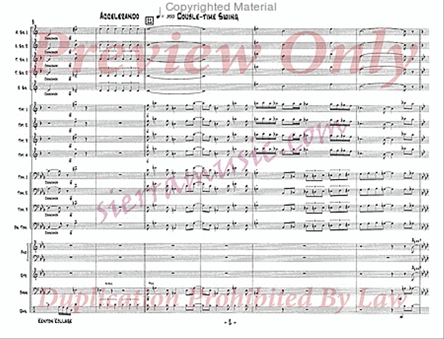 Kenton Kollage Kenton Kollage Big Band scores gallery preview page 3