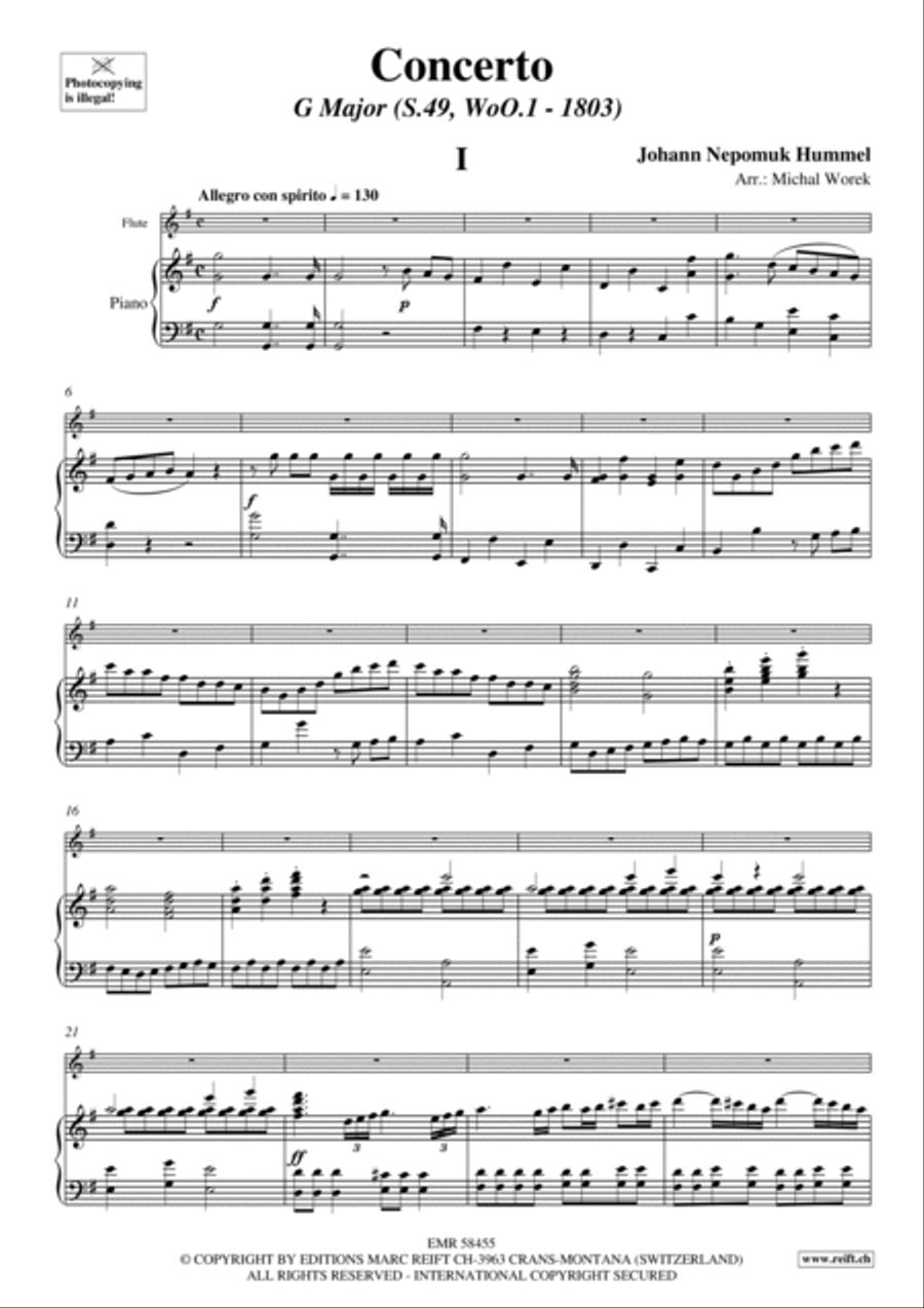 Concerto Flute Solo scores gallery preview page 4
