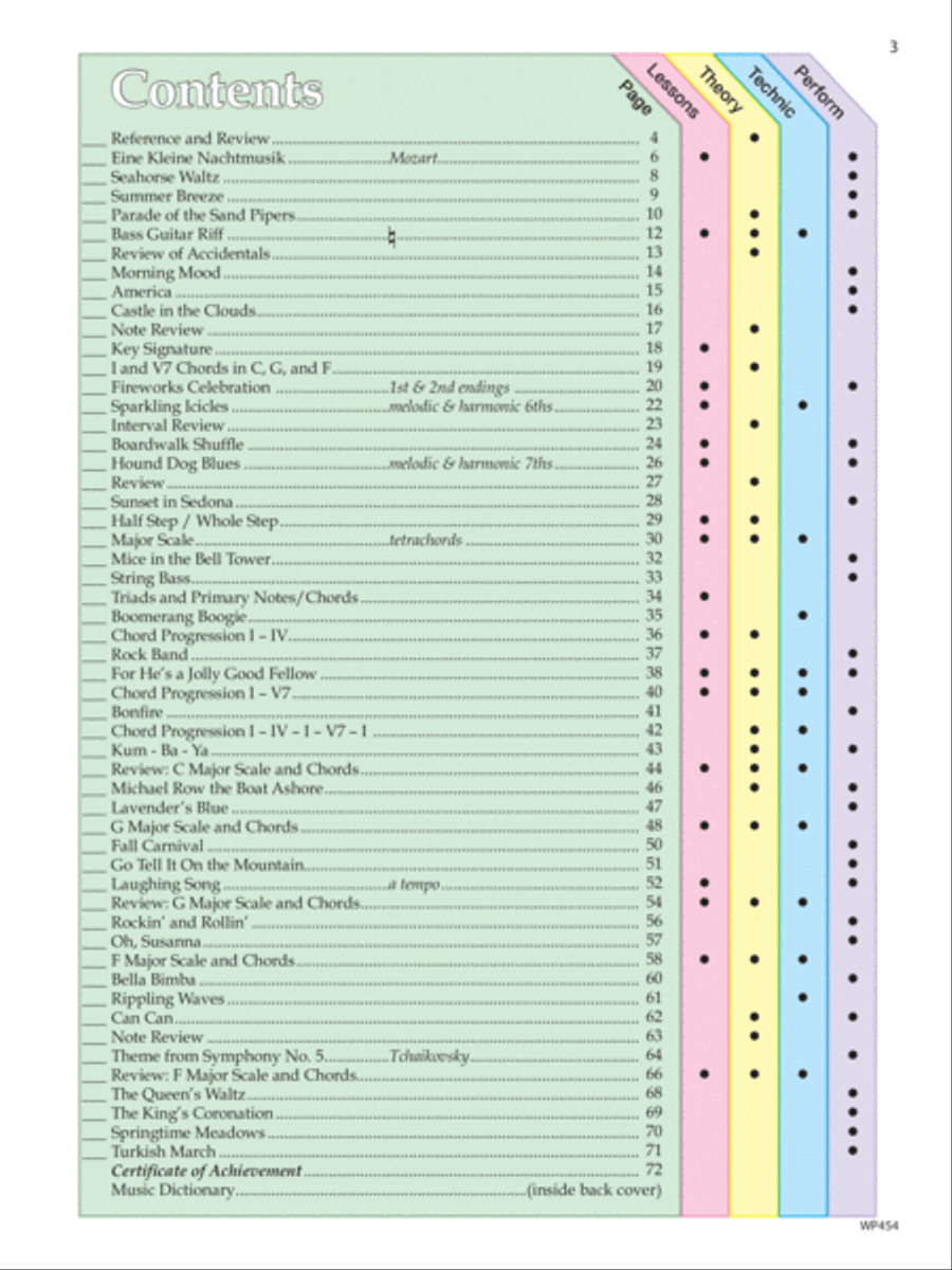 Bastien New Traditions - Level 2A Piano Method scores gallery preview page 2