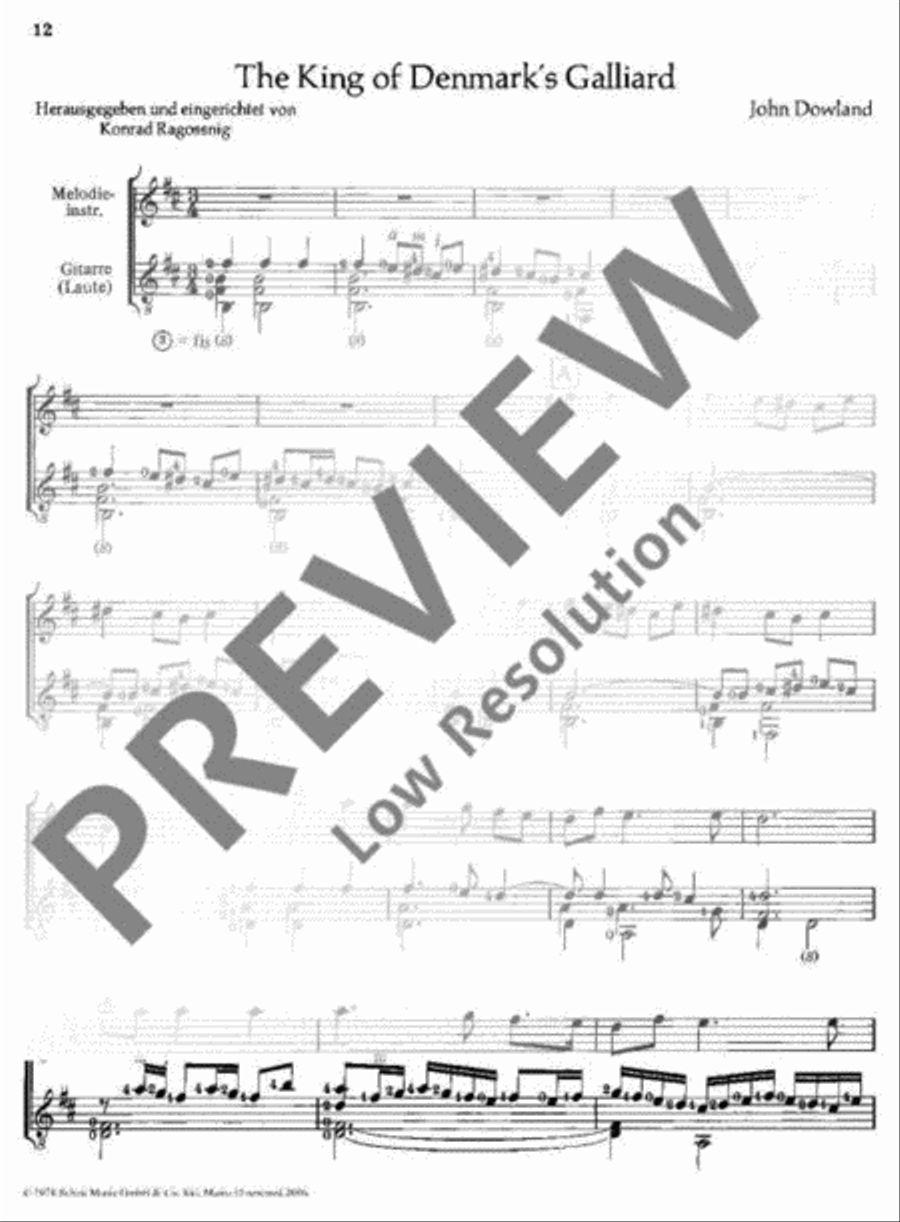 3 Dances Flute scores gallery preview page 13