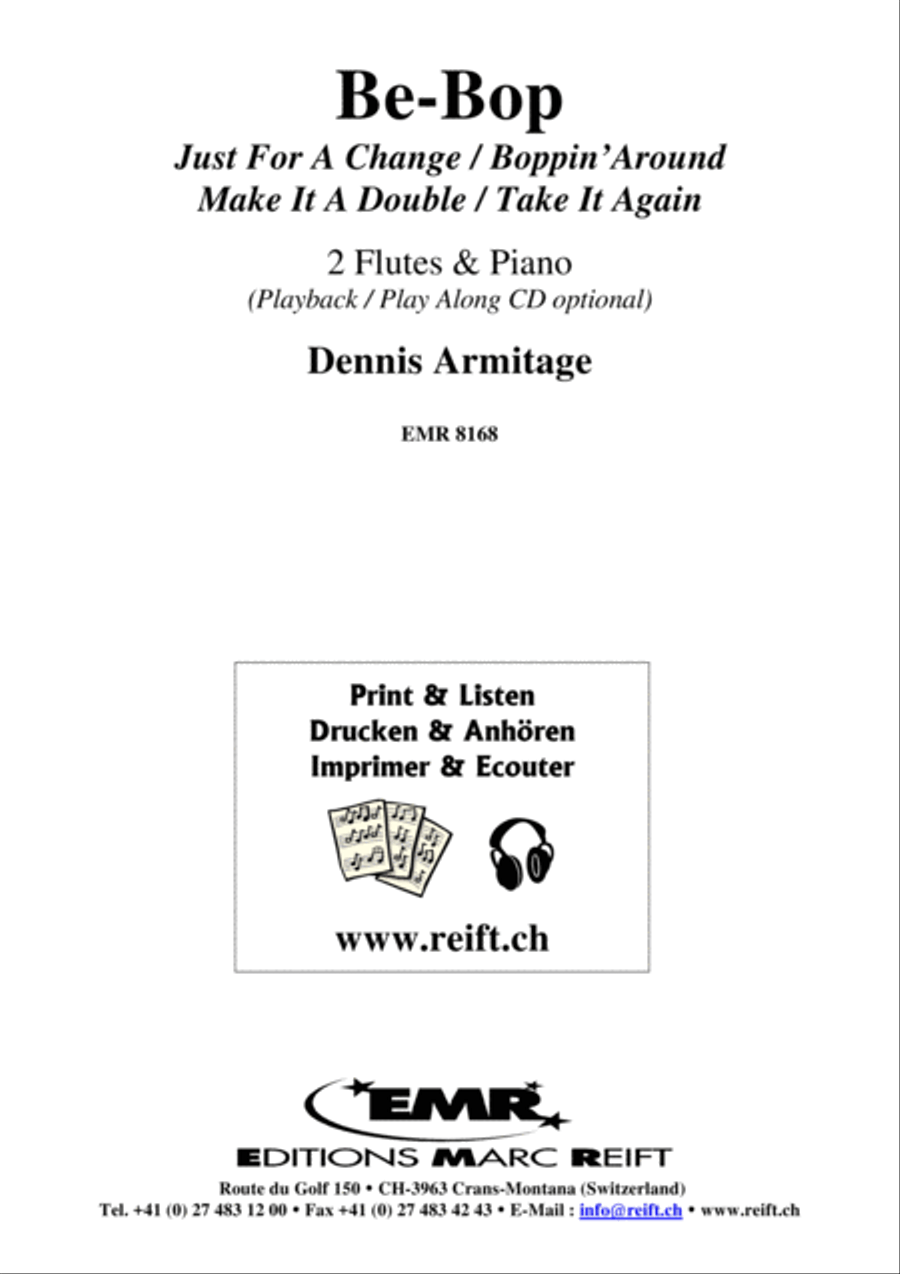 Be-Bop Flute Duet scores gallery preview page 2
