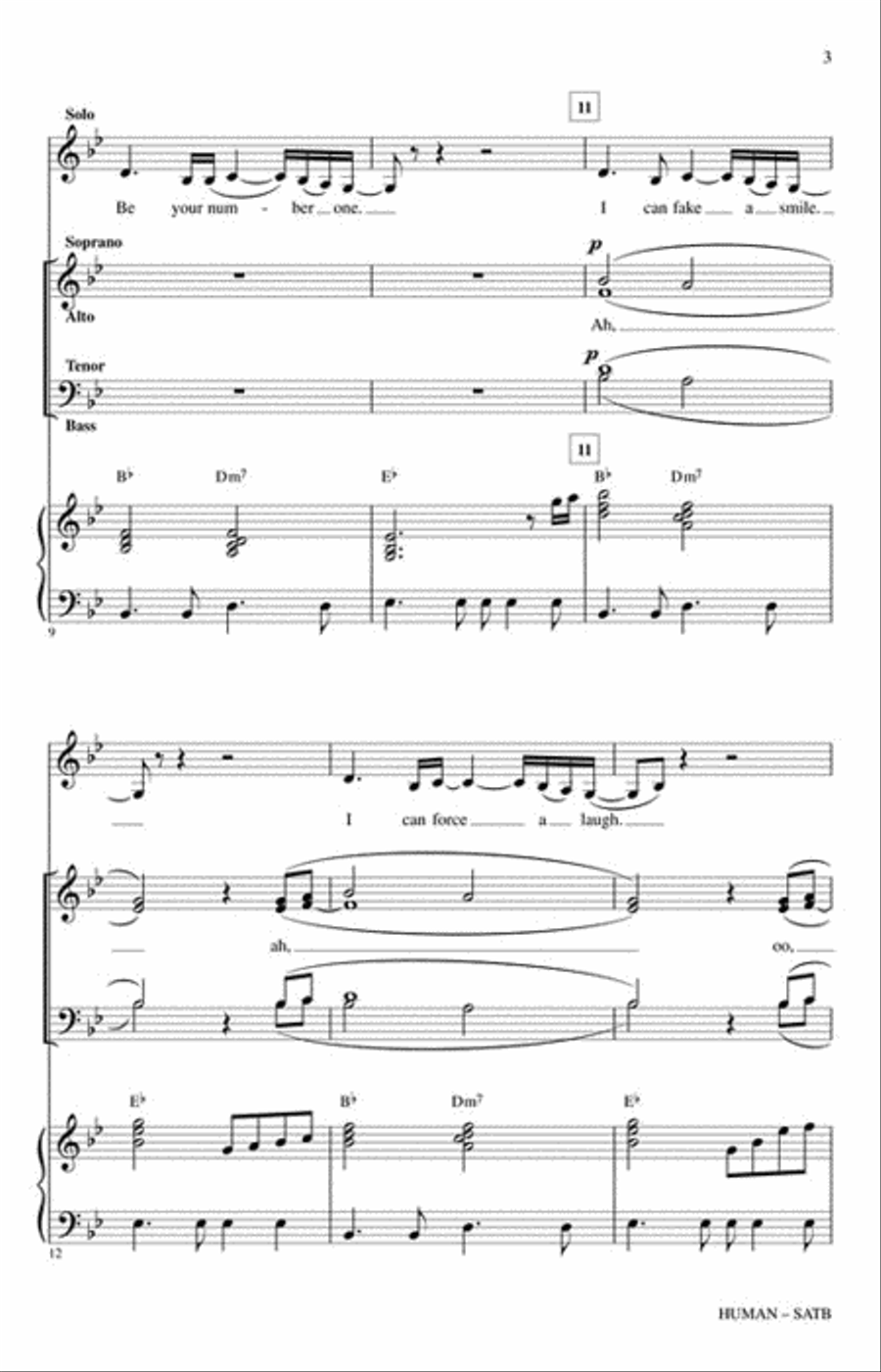 Human 4-Part scores gallery preview page 3
