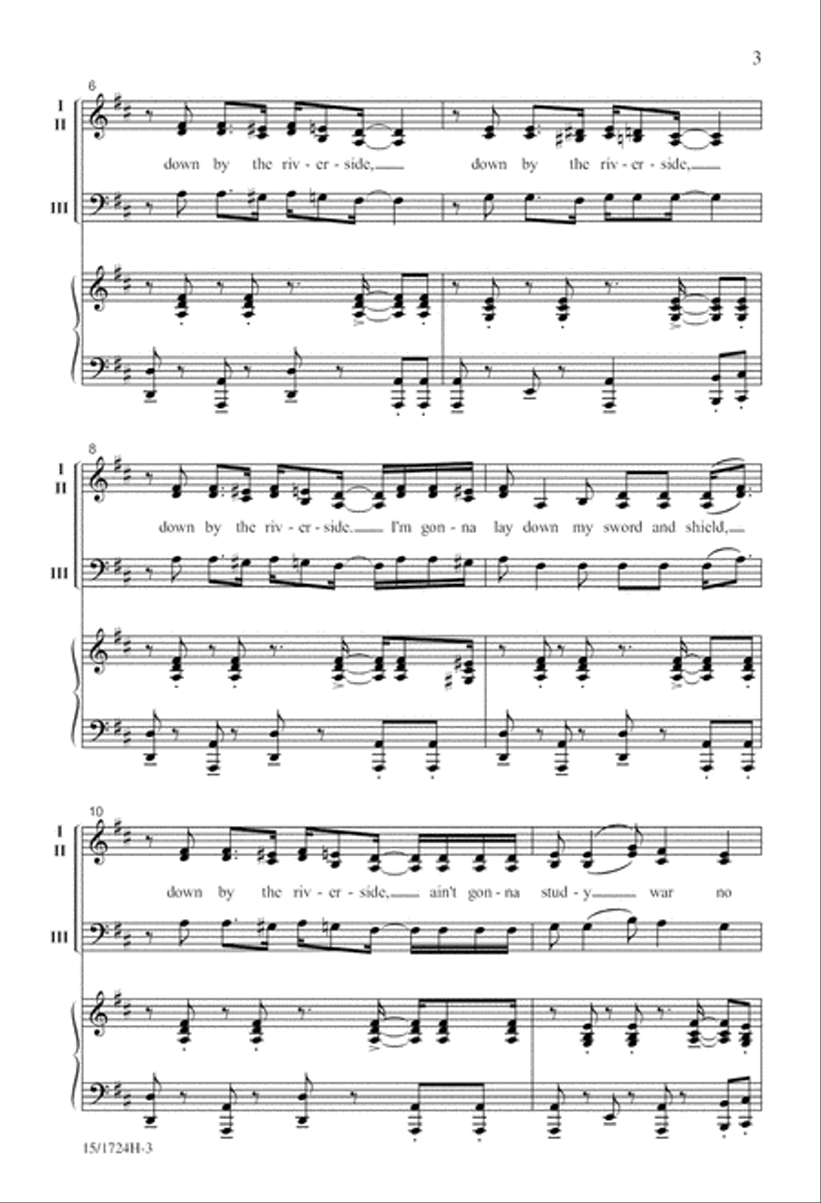 Spiritual Jubilee Spiritual Jubilee 3-Part scores gallery preview page 4