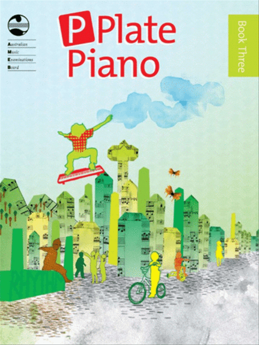 P Plate Piano Book 3 AMEB Piano Solo scores gallery preview page 1