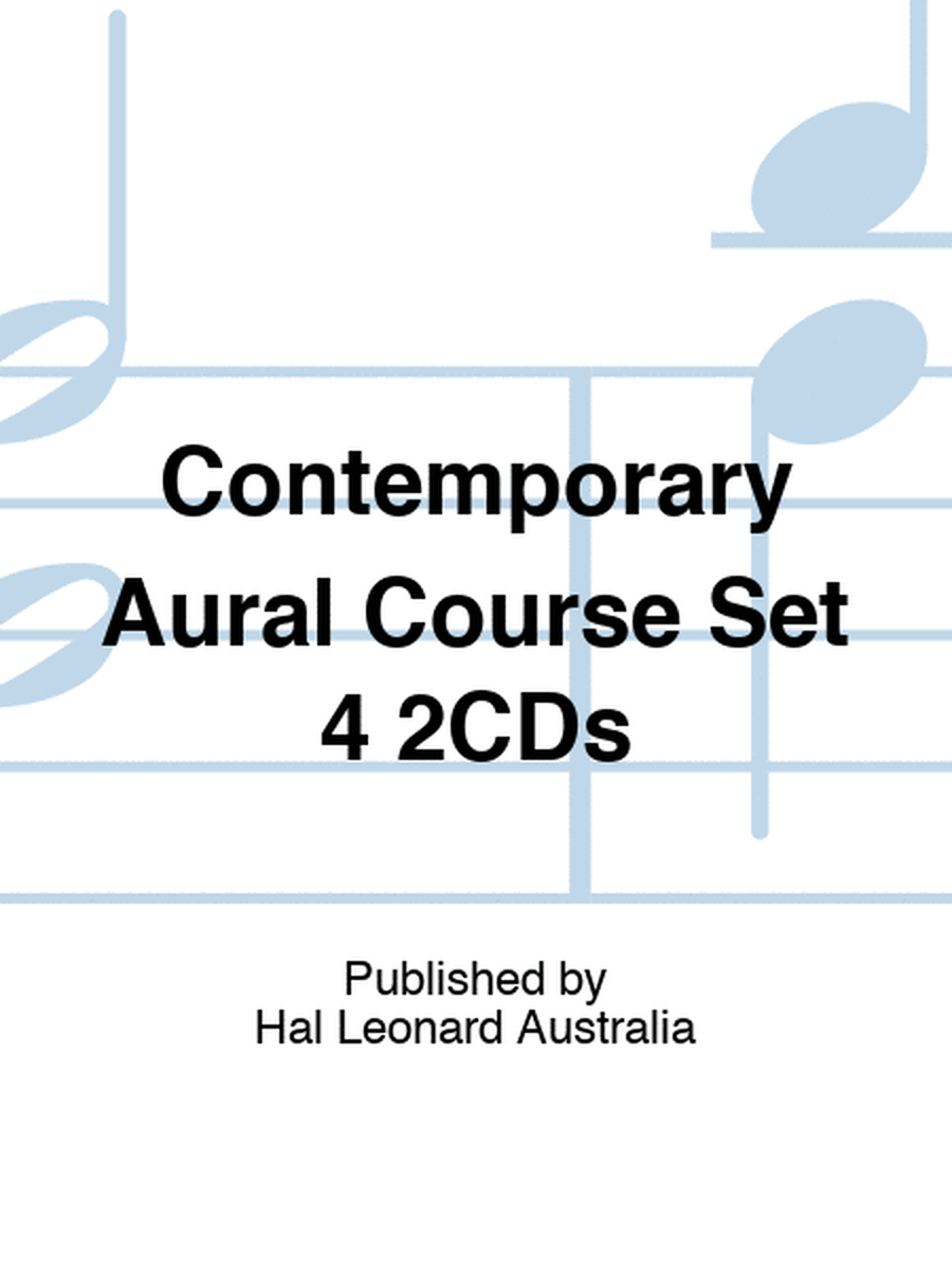 Contemporary Aural Course Set 4 2CDs